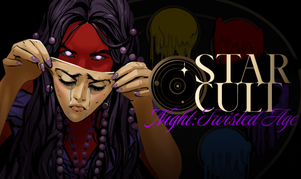 STARCULT is a dark fantasy mystery visual novel where emotions unlock new dialogue options, influence relationships, and reveal hidden intentions